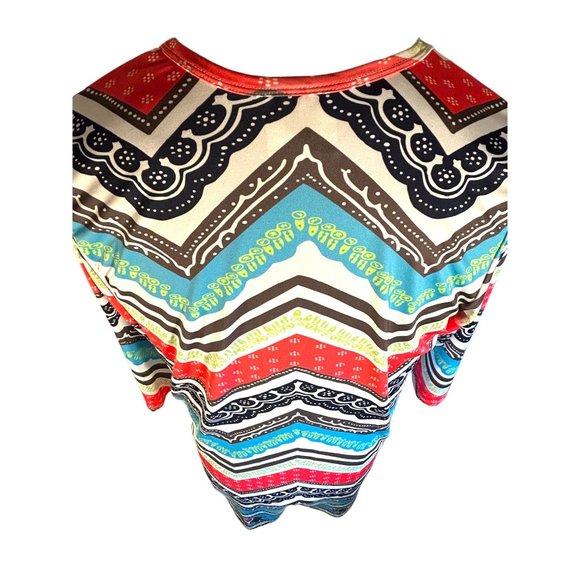 Lolly Wolly Doodle Shirt Womens Size XL Elephant Tunic - Picture 15 of 16